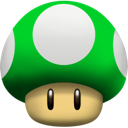 Luma Green Icon, Super Mario Iconpack