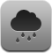 Iphone rain cloud weather
