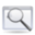 Find zoom enlarge application magnifying glass search