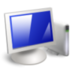 Computer monitor screen