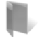 Gray open folder