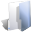 Open folder blue