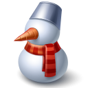 Snowman christmas winter