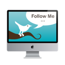 Screen twitter mac monitor follow me