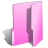 Pink folder