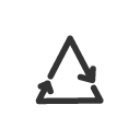 Recycle triangle