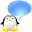 Tux penguin chat