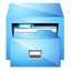 File-manager drawer