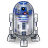 Robot star wars r2d2 droid