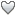 L silver heart
