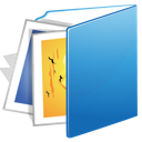Blue images folder