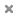 Close x cross