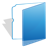 Light folder blue