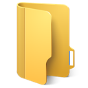 Open folder