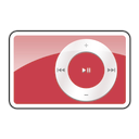 Shuffle red 2g ipod
