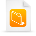 G11856 file orange document paper