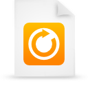 G18390 document paper orange file