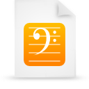 Paper file g8620 orange document