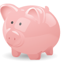 Money cash piggy bank