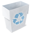 Garbage recycle bin trash