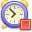 Stop time history clock