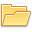 Folder open yellow