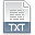Extension txt file