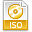 Extension iso file