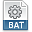 Bat file extension