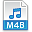 Extension file m4b