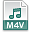 M4v file extension