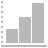 Chart up bar statistics graph