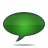 Chat talk bubble green comment speech