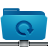 Remote backup folder blue