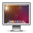 Lensflare screen monitor desktop