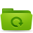 Folder backup green