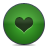 Heart love green
