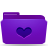 Violet folder favorites