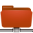 Folder remote red