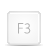 F3 key