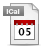 Ical file