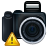 Warning noflash camera