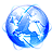 Browser network globe internet world