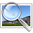 Zoom find magnifying glass image search