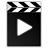 Movie play clapperboard video