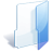 Folder blue