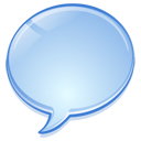 Bubble talk comment speech chat message