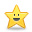 Smiley laugh star
