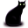 Animal cat black halloween