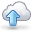 Upload cloud weather arrow